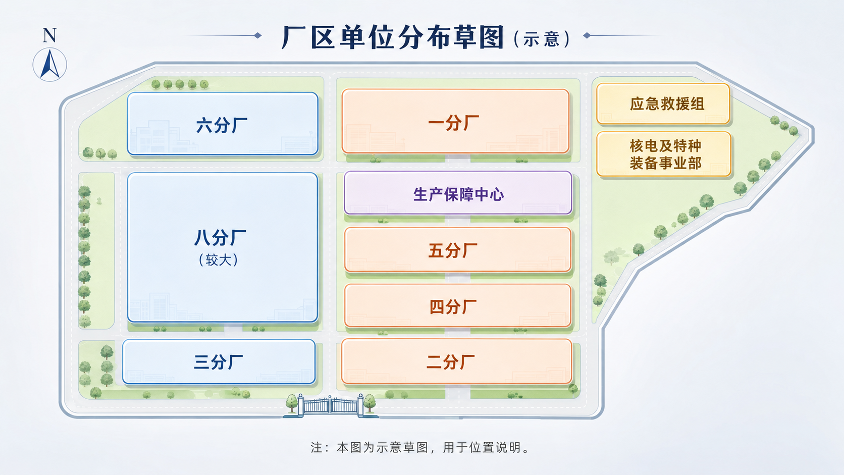 厂区地图